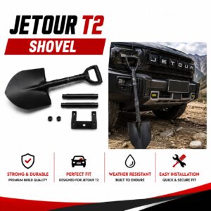 Jetour T2 Shovel – Heavy-Duty Folding Off-Road Emergency Shovel