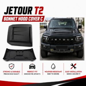 Jetour T2 Bonnet Hood Cover – Premium Front Hood Styling & Protection